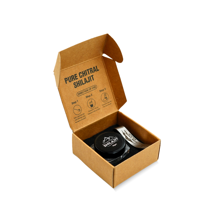 Shilajit (سلاجيت) Resin 𝟏𝟎𝟎𝐠 | (𝟗𝟎-𝐃𝐚𝐲 𝐖𝐞𝐥𝐥𝐧𝐞𝐬𝐬 𝐏𝐚𝐜𝐤) 100% Pure & Lab-Tested